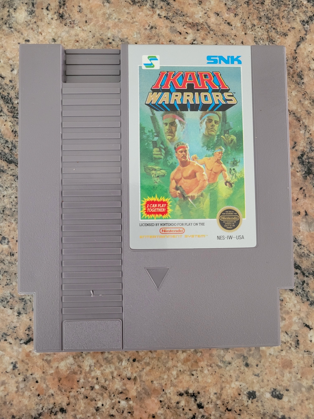 Nintendo (NES): Ikari Warriors Game & Sheath. Excellent Condition. $15
